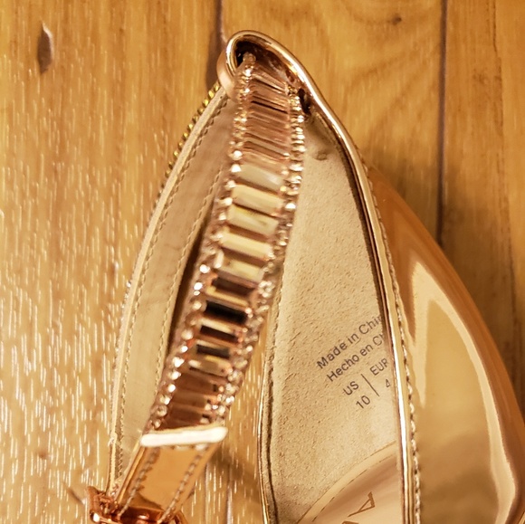 Aldo Rose Gold Heels - Picture 3 of 8